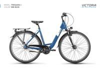 VICTORIA trekkingfiets "treqana 1" mod. 24 bike vict.treqana 1 28/45 wave 7sp ink blue