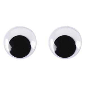 30x Wiebel oogjes/googly eyes - dia 30 mm - hobby en knutselen artikelen