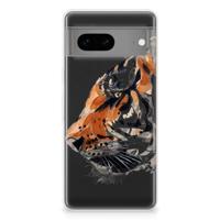 Smartphone hoesje Google Pixel 7 Watercolor Tiger