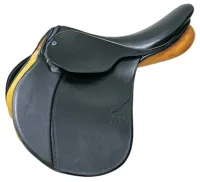 Stubben Siegfried II zadel zwart maat:17.5 mw