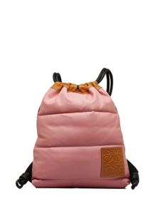 Loewe Pre-Owned sac à dos Yago Puffy (2019) - Rose