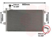 Van Wezel Airco condensor 58005143 - thumbnail