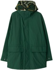 Burberry manteau à carreaux - Vert