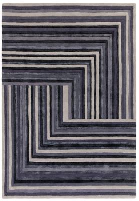 MOMO Rugs - Vloerkleed Matrix Network Indigo -