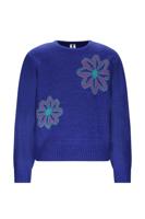 B.Nosy winter sweater meisjes - blauw - Khloe - gebreid, jacquard