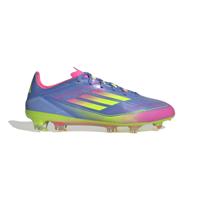 adidas F50 Pro Gras Voetbalschoenen (FG) Blauw Neongeel Roze