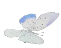 Kerstornament Vlinder Clip Parelmoer 1st Kerstornament Vlinder Clip Parelmoer 1st