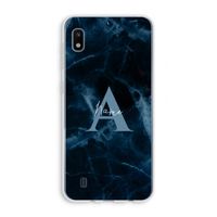 Midnight Marble: Samsung Galaxy A10 Transparant Hoesje