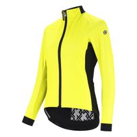 Assos Uma GT winter EVO fietsjack geel dames M