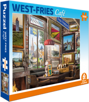 West Fries Café Puzzel 1000 Stukjes
