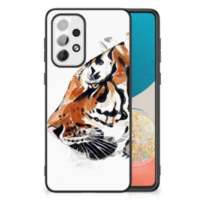 Kleurrijke Telefoonhoesje Samsung Galaxy A73 Watercolor Tiger