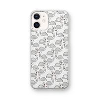 Zwanen: iPhone 12 mini Transparant Hoesje