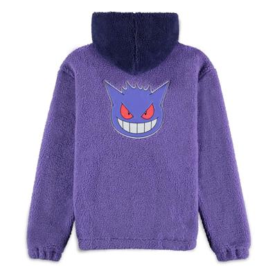 Pokémon Sherpa Hooded Sweater Gengar Size S