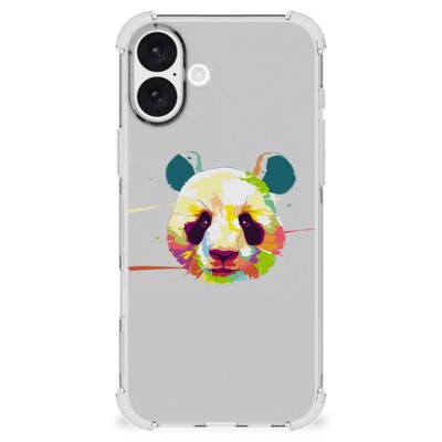 iPhone 16 Plus Stevig | Bumper Hoesje | Panda Color iPhone 16 Plus Stevig | Bumper Hoesje | Panda Color