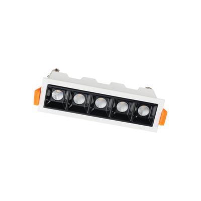Lyora Witte inbouwspotMidi Led 5x1 leds - 3000K - 10042