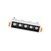 Lyora Witte inbouwspotMidi Led 5x1 leds - 3000K - 10042