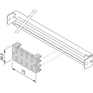 nVent SCHROFF 60118472 Verbindingskammen 3 stuk(s)