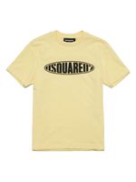 DSQUARED2 KIDS t-shirt en coton à logo imprimé - Jaune