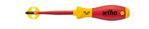 Pozidriv schroevendraaier PZ2 x 100 SoftFinish electric slimFix 3241 Wiha