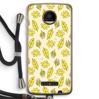 Herfst: Motorola Moto Z Force Transparant Hoesje met koord
