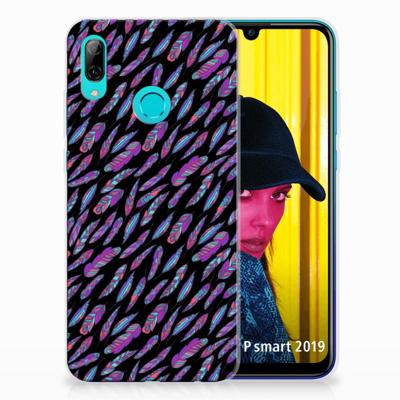 Huawei P Smart 2019 | TPU bumper | Feathers Color Huawei P Smart 2019 | TPU bumper | Feathers Color