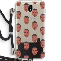 Kanye Call Me?: Samsung Galaxy J7 (2017) Transparant Hoesje met koord