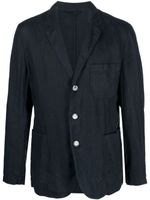 ASPESI blazer à revers crantés - Bleu