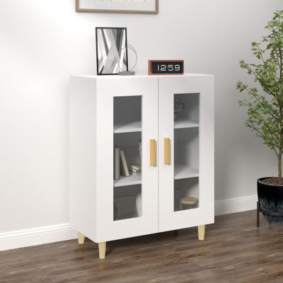 Dressoir 69,5x34x90 cm bewerkt hout wit