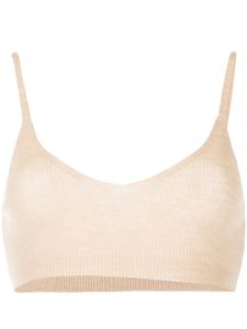 Cashmere In Love brassière Alessi en cachemire - Blanc