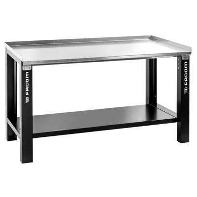 Facom Stand Werkbank | 1,5m + Gegalvan Werkblad - WB2.1500GS