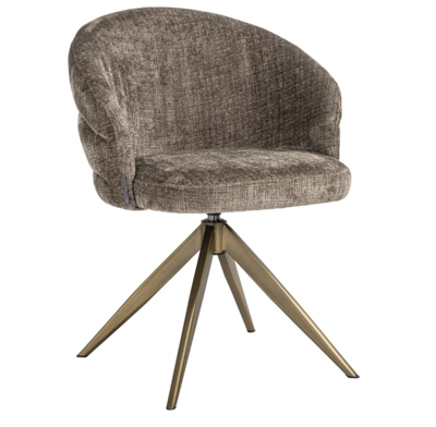 Eetkamerstoel Zendaya Stone Chenille