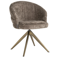 Eetkamerstoel Zendaya Stone Chenille