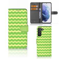 Samsung Galaxy S22 Plus | Telefoon Hoesje | Waves Green