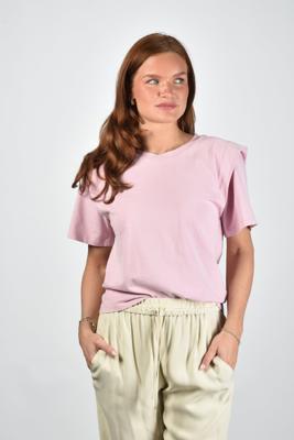 Isabel Marant t-shirt Zelitos TS0041FA-A1N41I pale pink