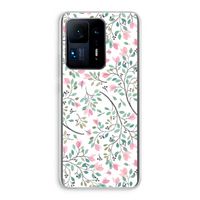 Sierlijke bloemen: Xiaomi Mi Mix 4 Transparant Hoesje