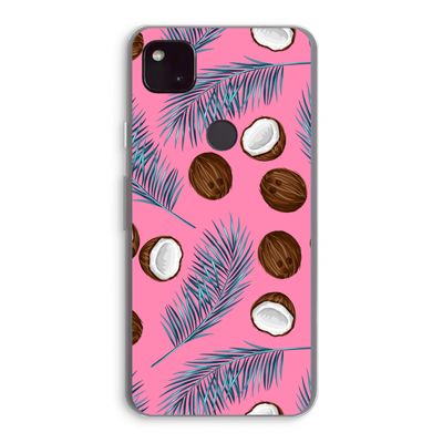 Kokosnoot roze: Google Pixel 4a 5G Transparant Hoesje