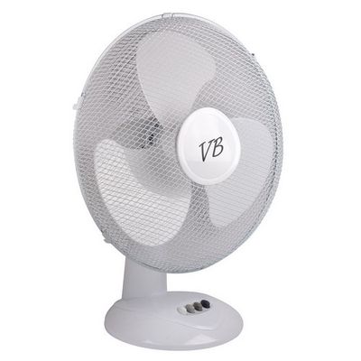 Tafelventilator 40cm 3 standen wit oscilerend 40W