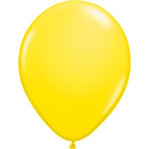 Gele ballonnen 100 stuks 30cm