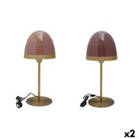 Bureaulamp DKD Home Decor Metaal Modern (23 x 23 x 55 cm) (2 Stuks)