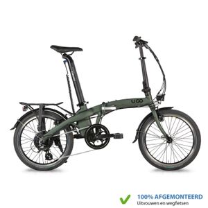 UGo Elektrische Vouwfiets Dare U.GO Ed7 Forest Green