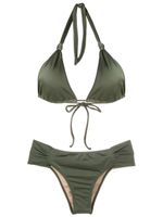 Brigitte bikini à bonnets triangles - Vert - thumbnail