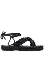 Valentino Garavani sandales The Rope - Noir