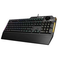 Gaming Keyboard Asus TUF Gaming K1 Qwerty Spaans Zwart
