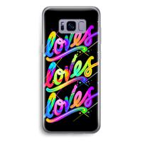 Loves: Samsung Galaxy S8 Plus Transparant Hoesje - thumbnail