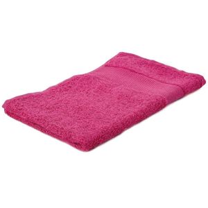 Arowell gastendoek gastenhanddoek 50 x 30 cm - 500 gram - roze - 1 stuks