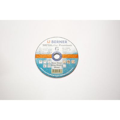 Berner doorslijpschijf metaal metalline premium 76mm (25st)