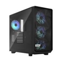 Fractal Design Meshify 2 RGB Black TG Light Tint tower behuizing 2x USB-A 3.2 (5 Gbit/s), 1x USB-A 3.2 (10 Gbit/s), 1x Audio, Window-kit - thumbnail