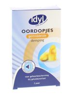 Idyl Oordopjes gemiddelde demping (3 Paar) Idyl Oordopjes gemiddelde demping (3 Paar)