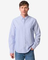HEMA Herenoverhemd Scott blauw (blauw)