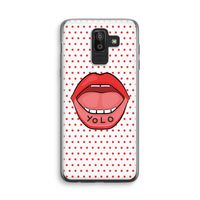 Yolo Denise: Samsung Galaxy J8 (2018) Transparant Hoesje